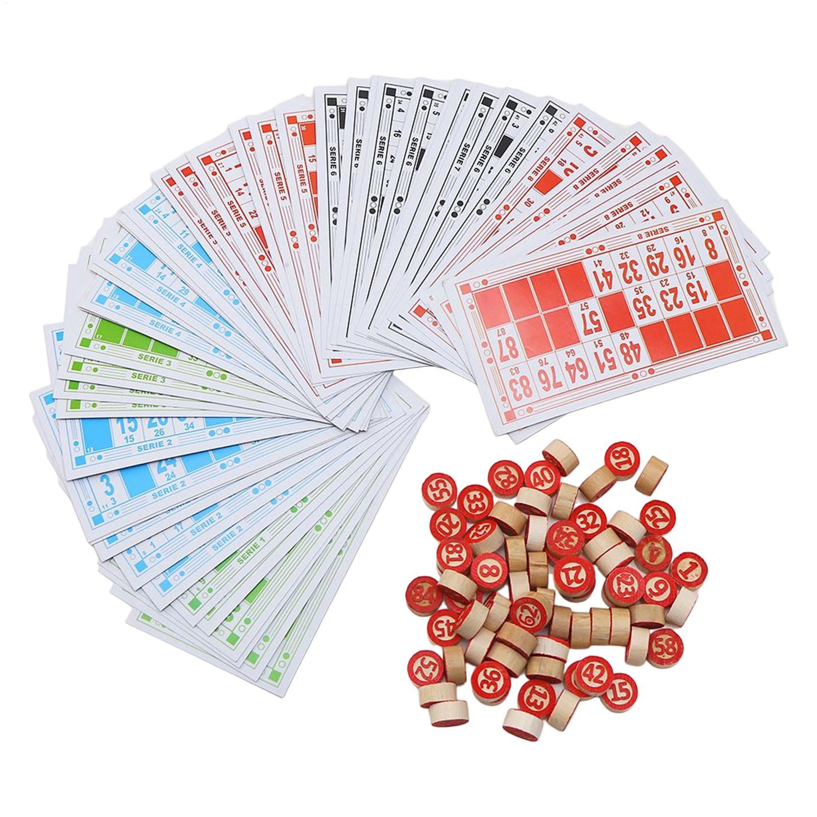 Vintage Collectible Playing Cards - Bingo Kaartspel Educatief Interactief Vintage Volwassenen