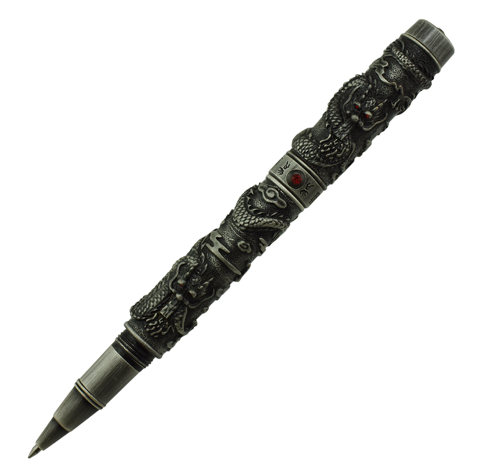 Vintage Collectible Pens - Jinhao Vintage luxe rollerball pen dubbele
