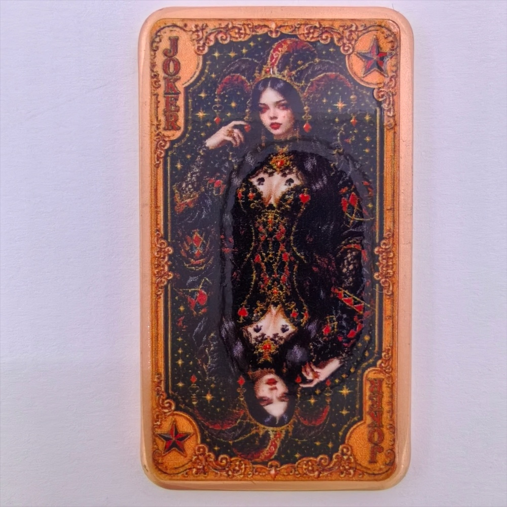 Vintage Collectible Playing Cards - 1oz .999 Fijne Koperen Bar Poker