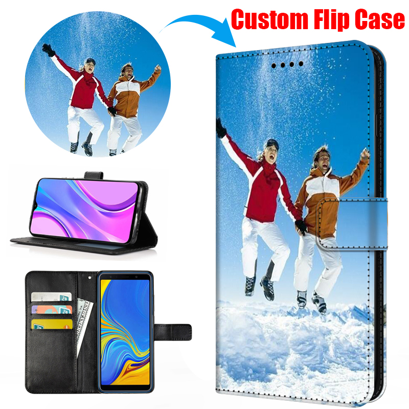 Camera Leather Case - Op maat gemaakte foto-flipcase voor Motorola