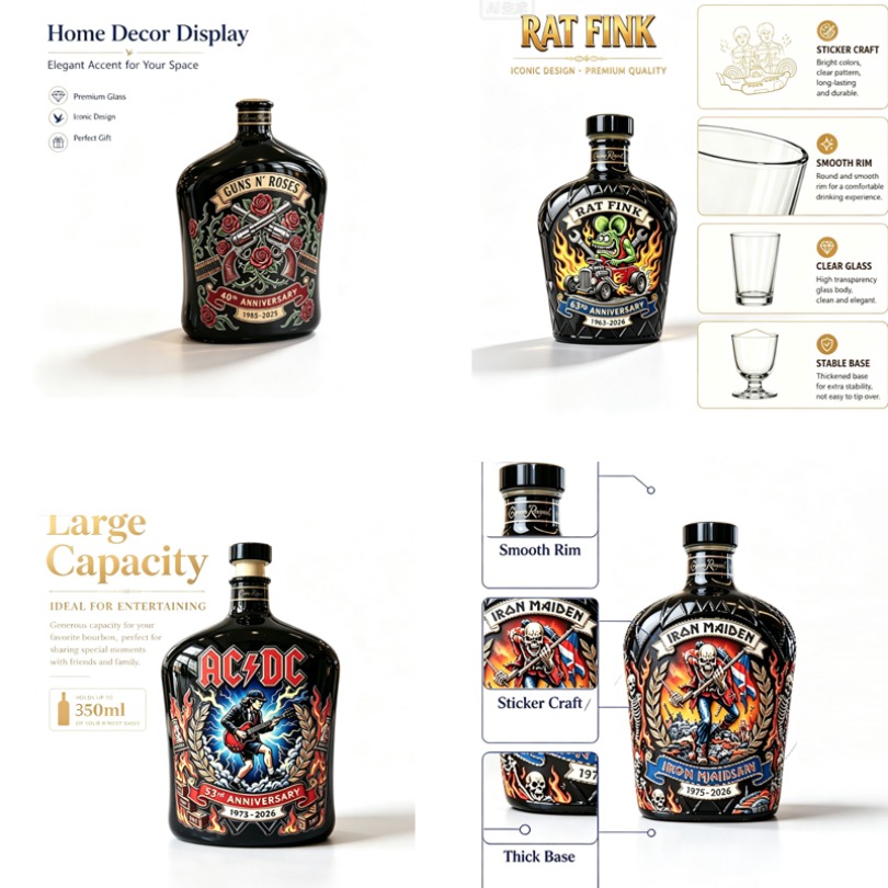 Whiskykaraf met rotsmotief, vi - Vintage Collectible Bottles recensie en prijs