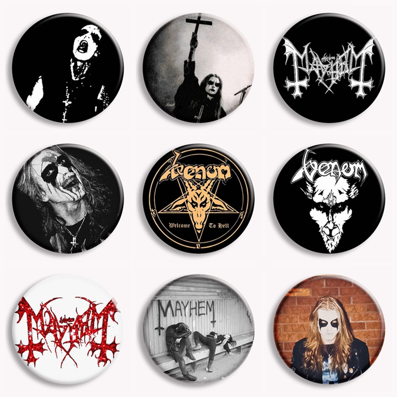 Rock Mayhem Band Zachte Knop P - Vintage Collectible Pins recensie en prijs