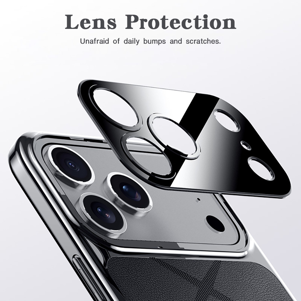 Frame Lederen Plating Voor iPh - Camera Leather Case recensie en prijs