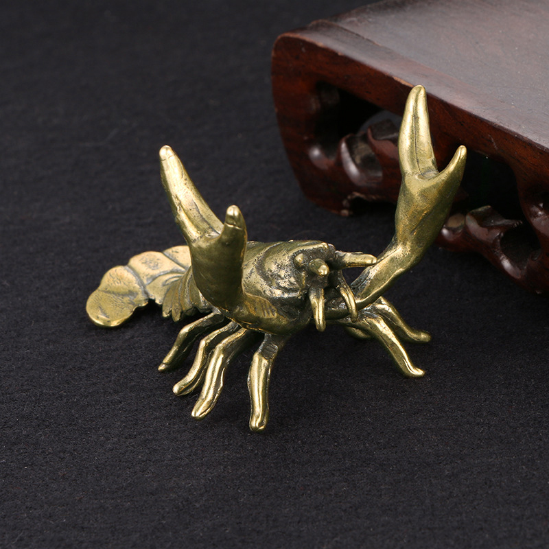 Massief messing rivierkreeft o - Vintage Collectible Pens recensie en prijs