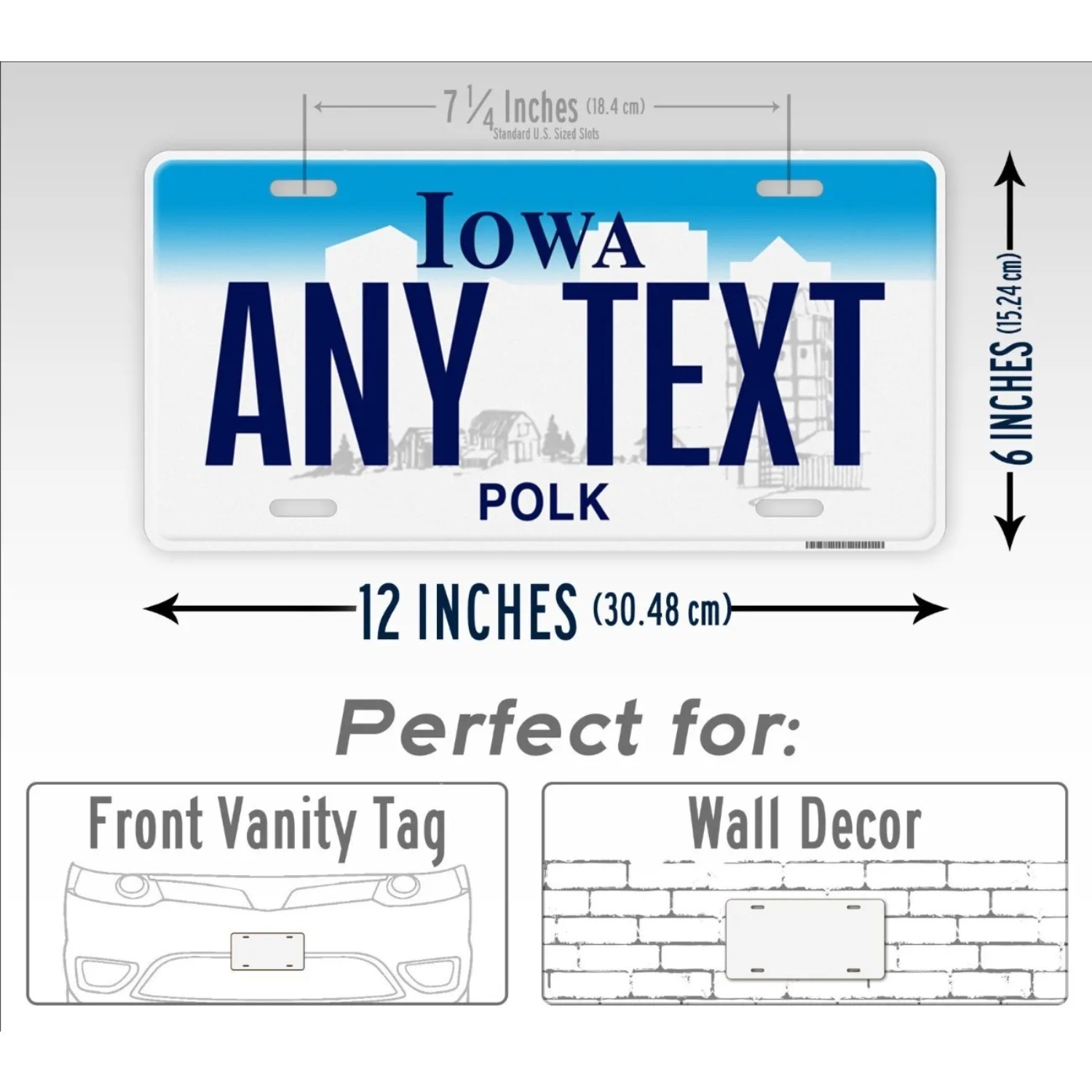 Gepersonaliseerde Iowa Vintage - Vintage Collectible Signs recensie en prijs