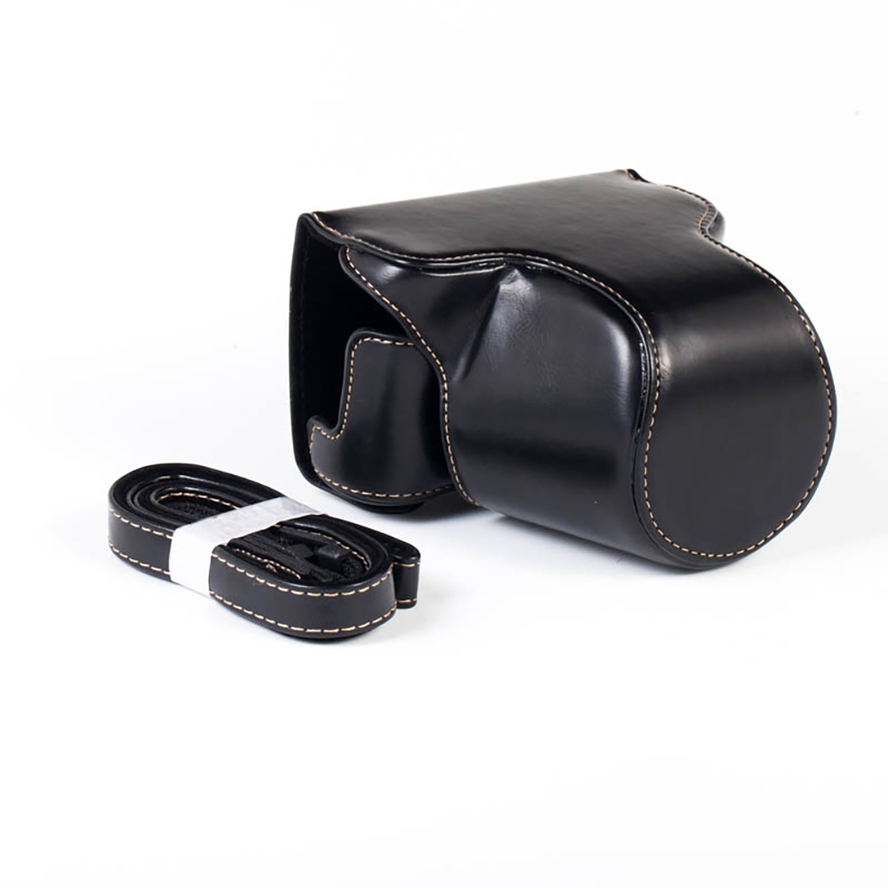 PU lederen cameratas case lens - Camera Leather Case recensie en prijs