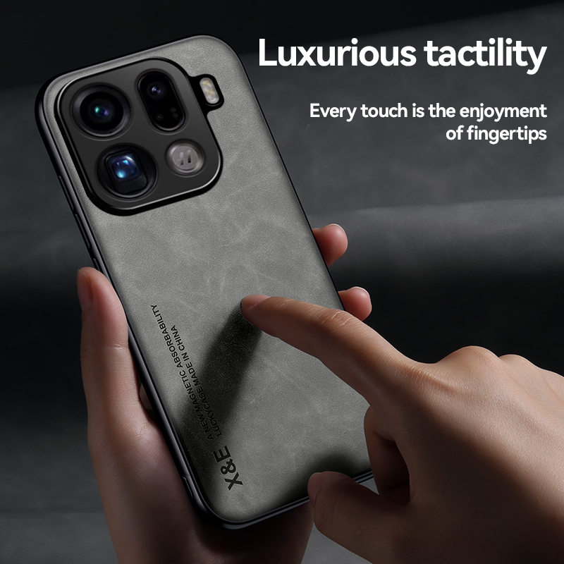 Voor OPPO Vinden X9 Pro X9 X8  - Camera Leather Case recensie en prijs