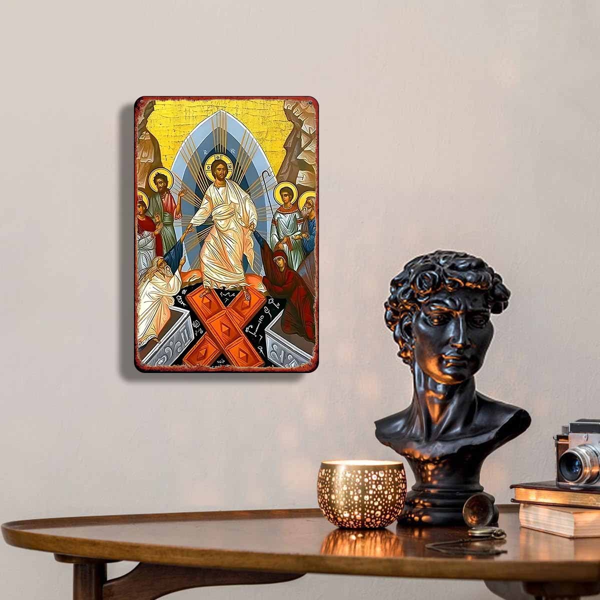 2D vintage metalen bord Pasen  - Vintage Collectible Signs recensie en prijs