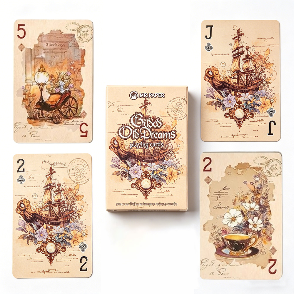 55pcs Vintage Esthetische Spee - Vintage Collectible Playing Cards recensie en prijs