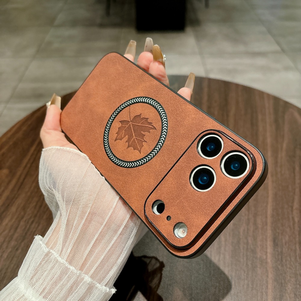 Magnetische lederen tas voor i - Camera Leather Case recensie en prijs