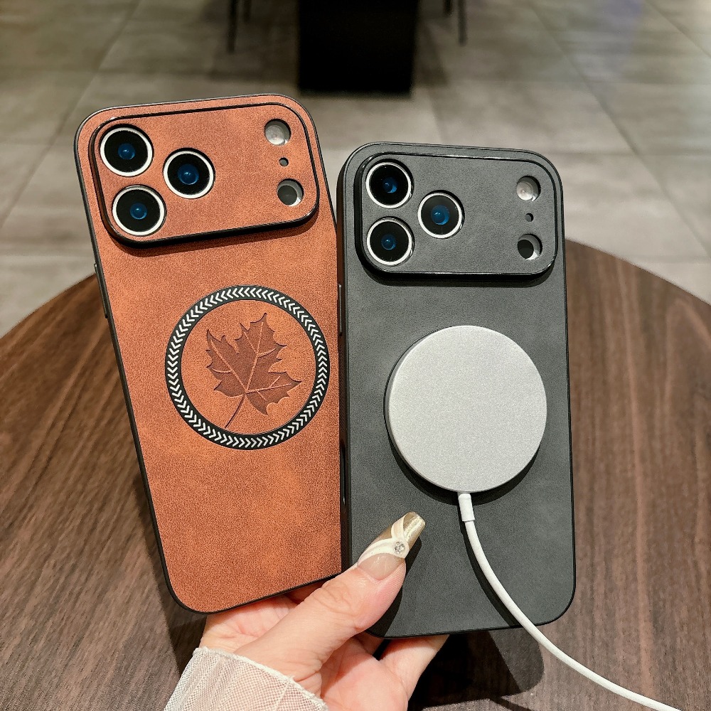 Magnetische lederen tas voor i - Camera Leather Case recensie en prijs