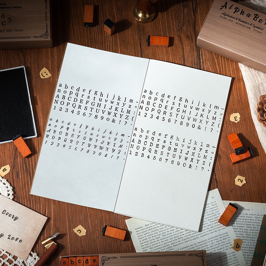Handschrift Alfabet Nummer Hou - Vintage Collectible Stamps recensie en prijs
