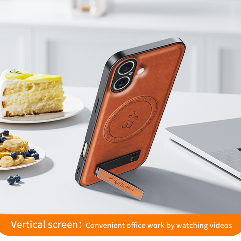 Leren standcase voor Samsung A - Camera Leather Case recensie en prijs