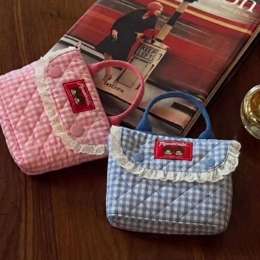 Vintage geruite Munchki cartoo - Vintage Item recensie en prijs