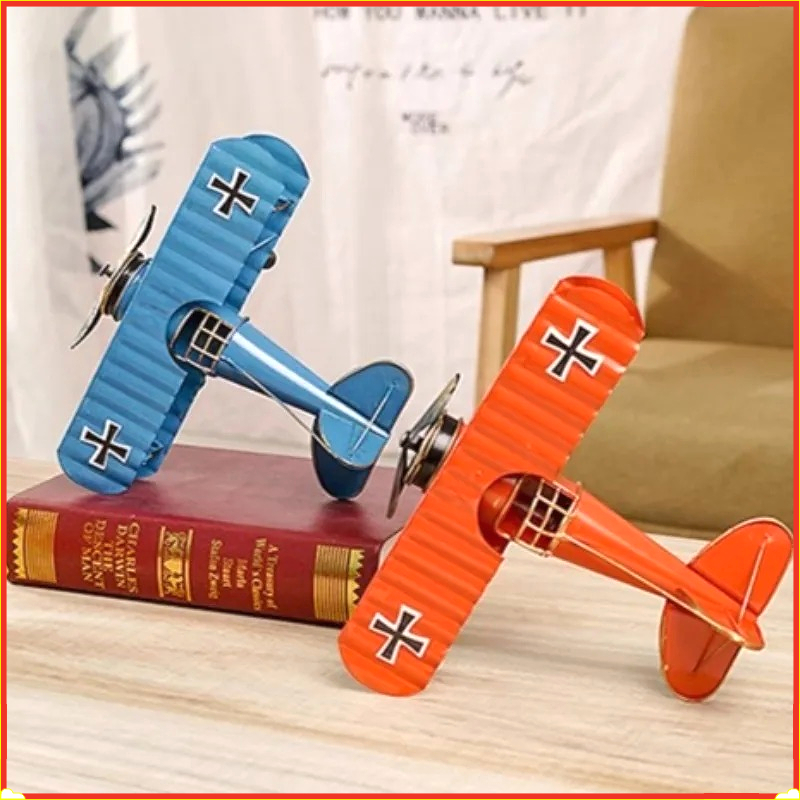 Vintage Retro Metalen Vliegtui - Vintage Collectible Tins recensie en prijs