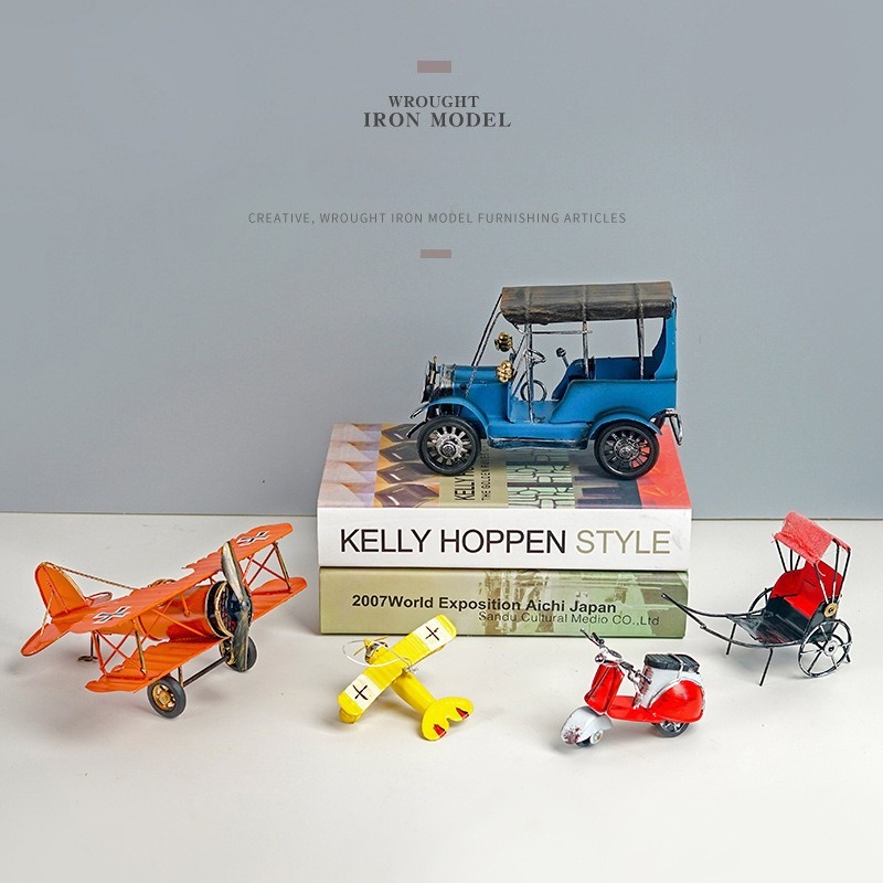 Vintage Retro Metalen Vliegtui - Vintage Collectible Tins recensie en prijs