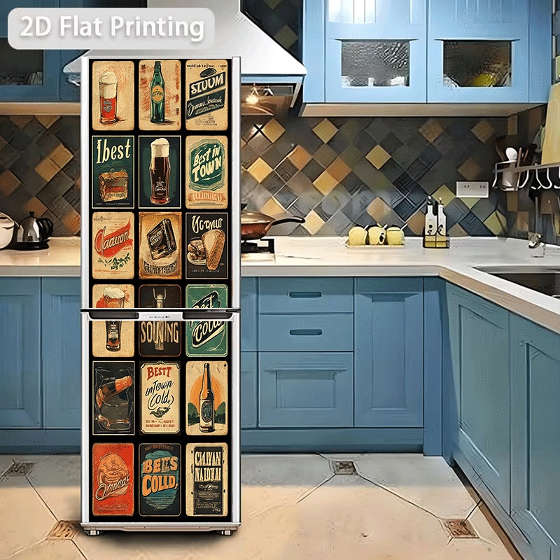 Koelkaststicker, sticker voor  - Vintage Collectible Posters recensie en prijs