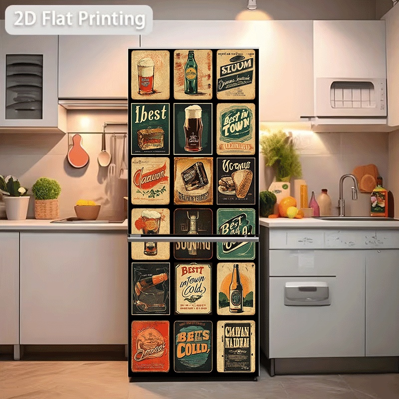 Koelkaststicker, sticker voor  - Vintage Collectible Posters recensie en prijs