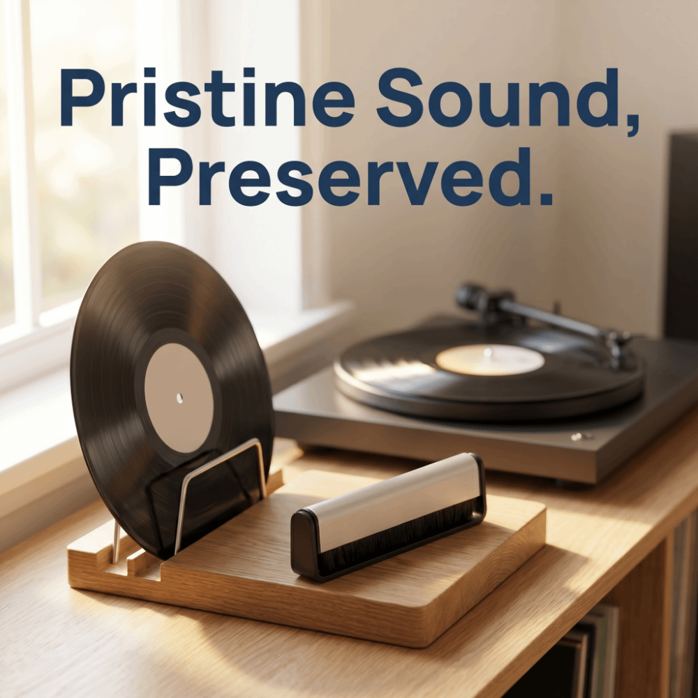 Antistatische reinigingsborste - Vinyl Record Cleaner recensie en prijs