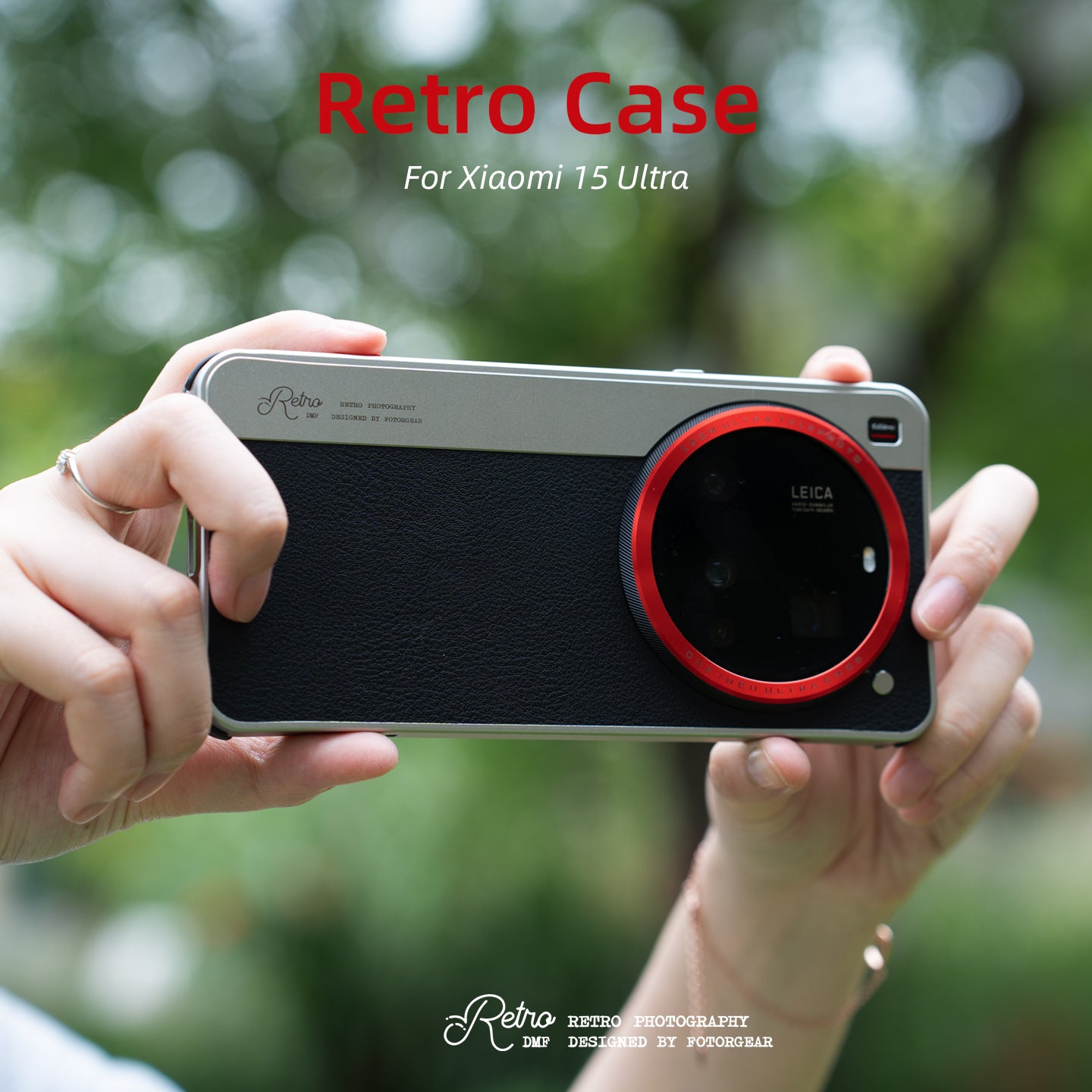 Fotorgear Retro Mechanische Te - Camera Leather Case recensie en prijs