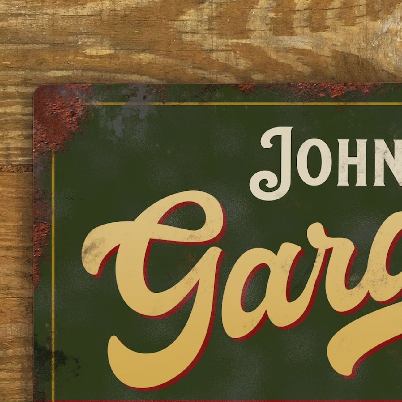 Op maat gepersonaliseerd garag - Vintage Collectible Signs recensie en prijs