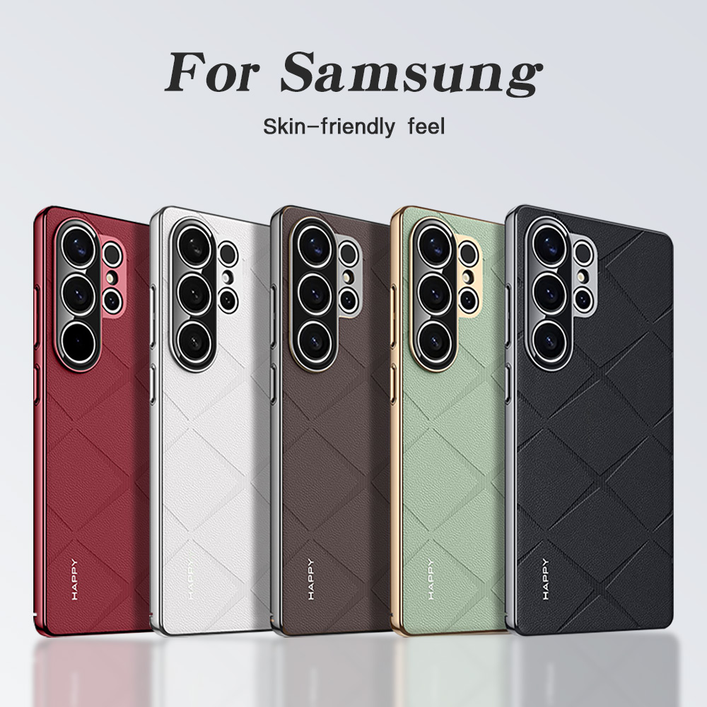 Lederen Plating Voor Samsung S - Camera Leather Case recensie en prijs
