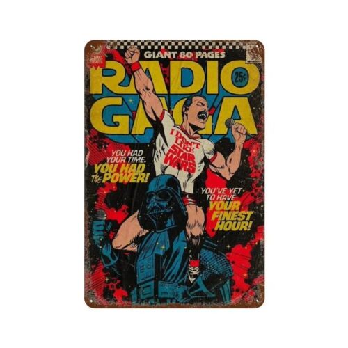 Y1, Queen Radio Gaga Comic Sty - Vintage Collectible Tins recensie en prijs