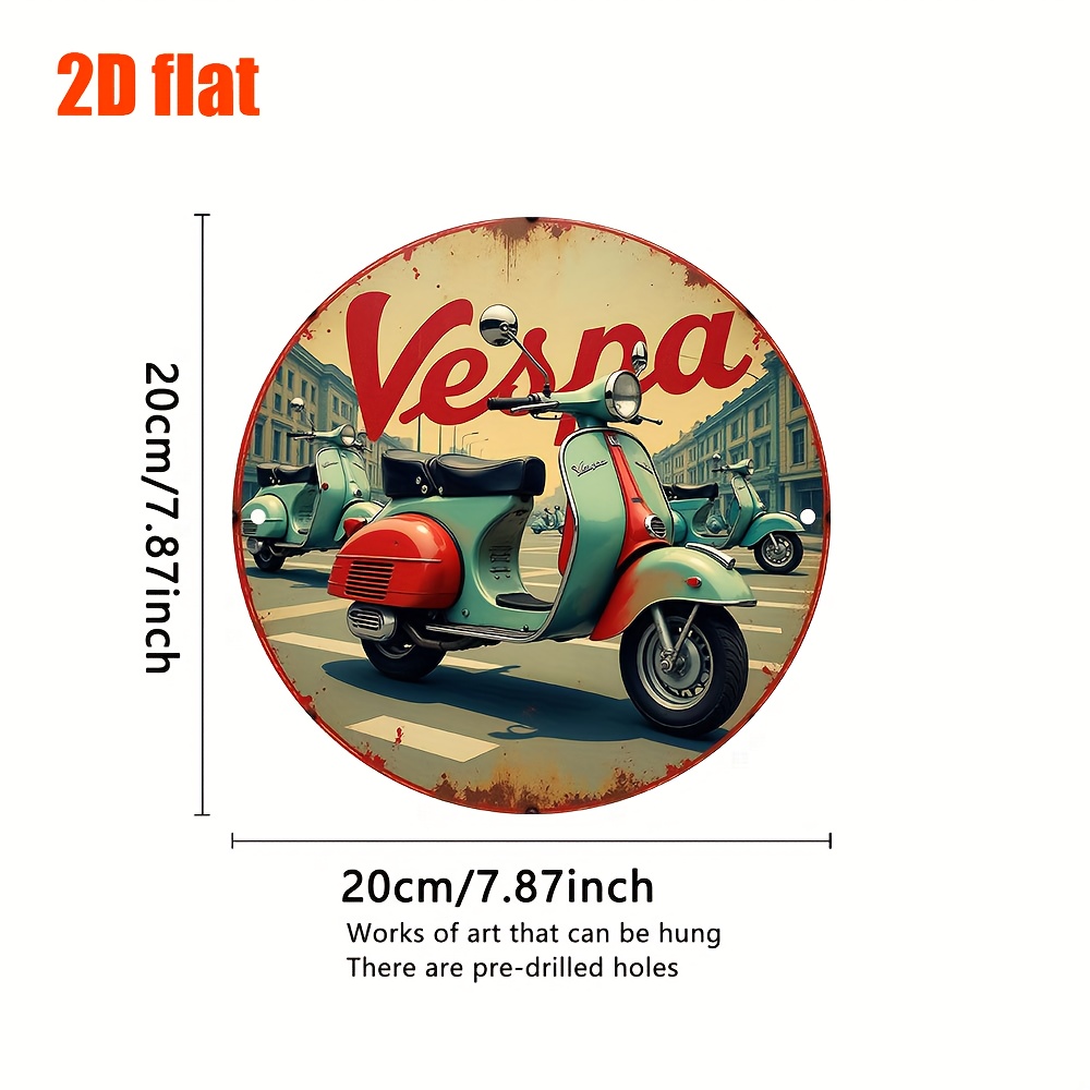 2D plat, 2D platte retro Vesna - Vintage Collectible Signs recensie en prijs