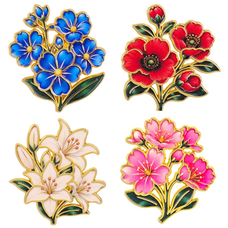 Leuke vintage kleurrijke bloem - Vintage Item recensie en prijs