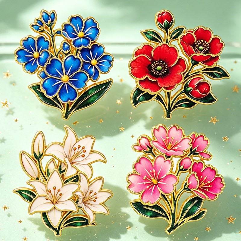 Leuke vintage kleurrijke bloem - Vintage Item recensie en prijs