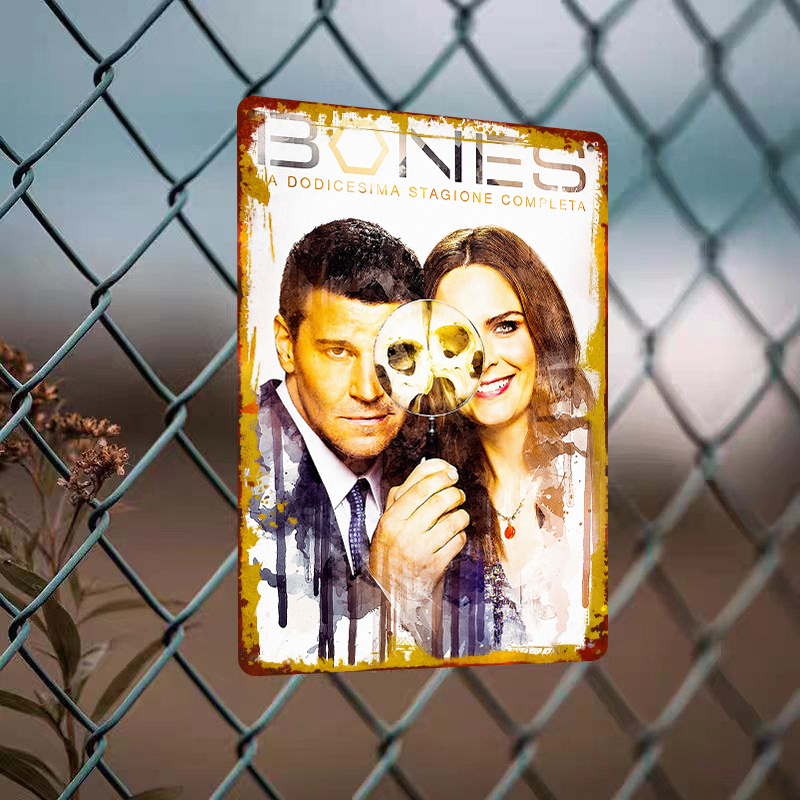 Bones Seizoen 12 Poster Metale - Vintage Collectible Tins recensie en prijs
