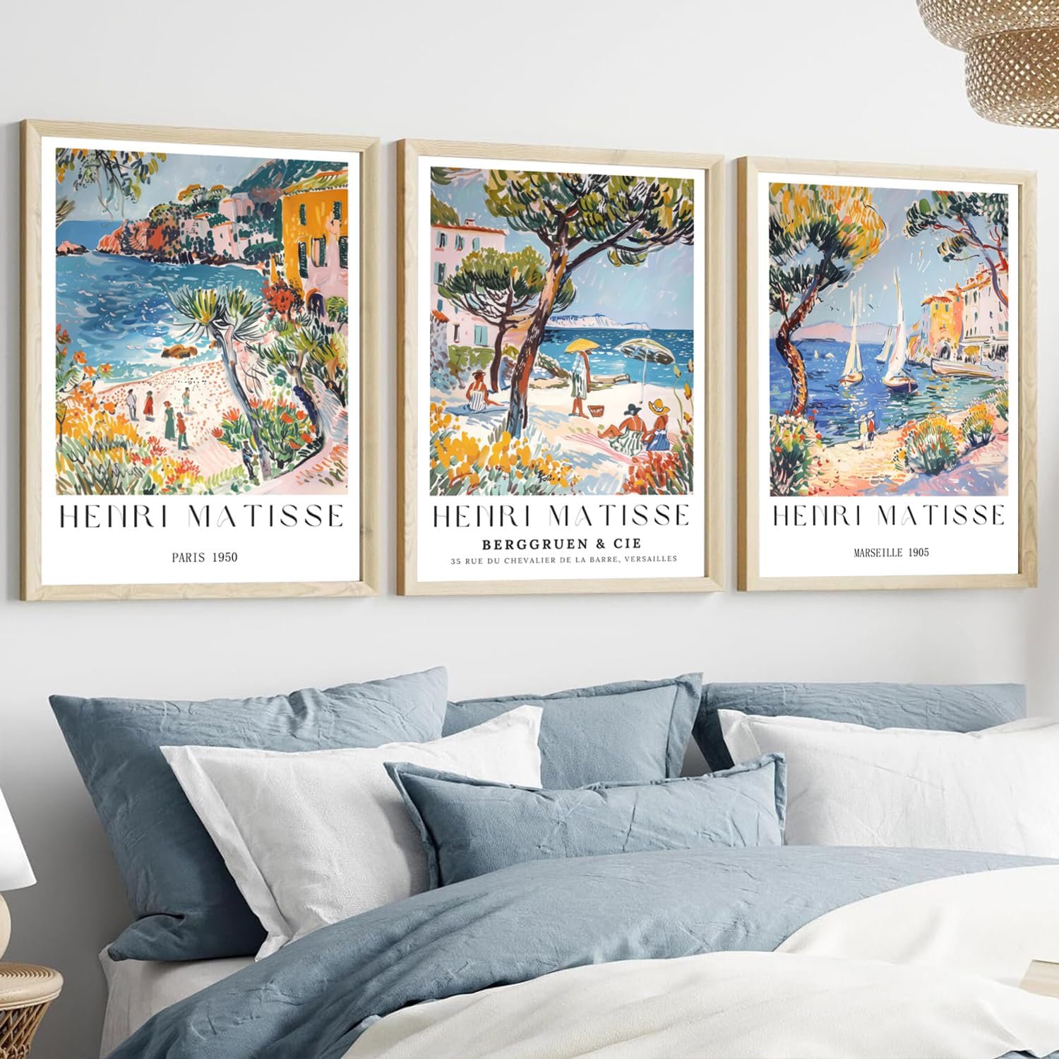 3 stuks/set vintage strandreis - Vintage Collectible Posters recensie en prijs