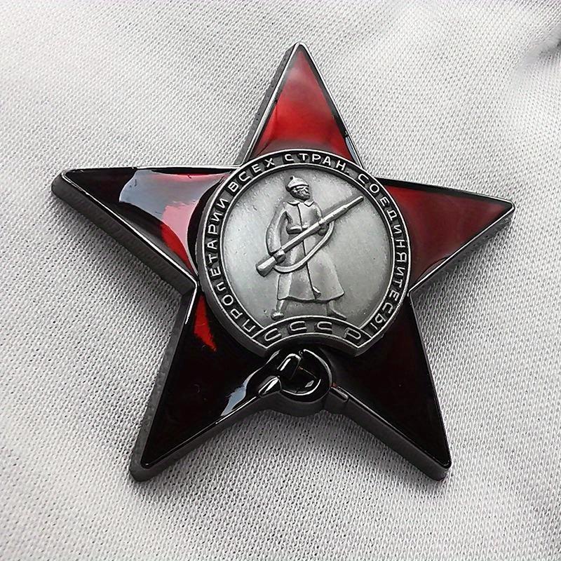 1Pc Red Star Badge Reversspeld - Vintage Collectible Pins recensie en prijs