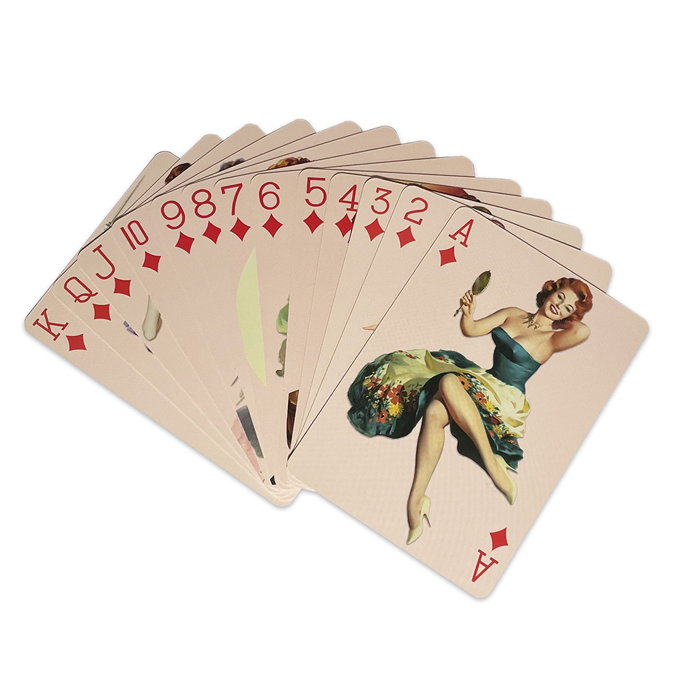 Amerikaanse Retro Sexy Mooie D - Vintage Collectible Playing Cards recensie en prijs